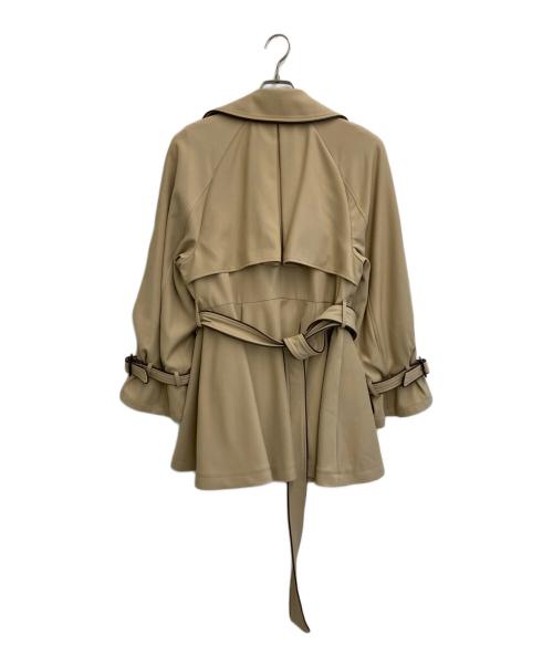 Rirandture（リランドチュール）Rirandture (リランドチュール) ショートレングスＡライントレンチコート ベージュ サイズ:Mの古着・服飾アイテム