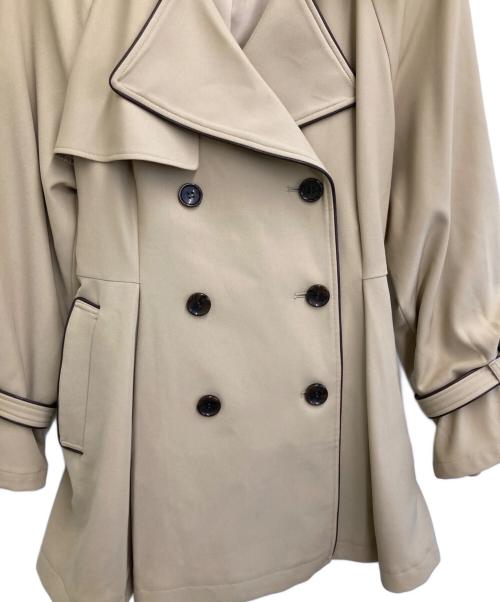 Rirandture（リランドチュール）Rirandture (リランドチュール) ショートレングスＡライントレンチコート ベージュ サイズ:Mの古着・服飾アイテム
