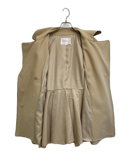 Rirandture（リランドチュール）Rirandture (リランドチュール) ショートレングスＡライントレンチコート ベージュ サイズ:Mの古着・服飾アイテム