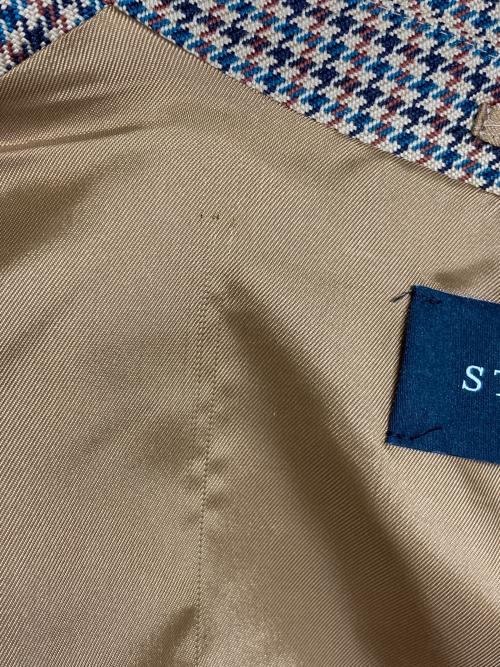 STUMBLY（スタンブリ―）STUMBLY (スタンブリ―) ケーブルニットスリーブジャケット ブラウン サイズ:38の古着・服飾アイテム