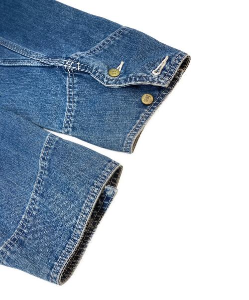 LEE（リー）LEE (リー) ロコ・ジャケット デニムカバーオール ブルー サイズ:SIZE Lの古着・服飾アイテム