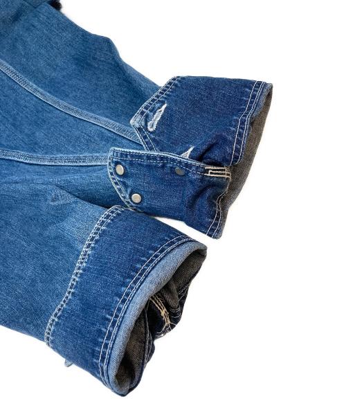 LEE（リー）LEE (リー) ロコ・ジャケット デニムカバーオール ブルー サイズ:SIZE Lの古着・服飾アイテム