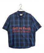SUPREME×Bernadette Corporationシュプリーム×バーナデット コーポレーション）の古着「S/S Work Shirts」｜ブルー