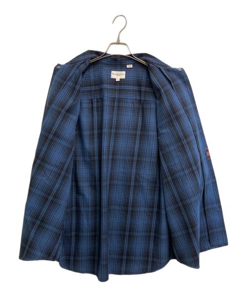 SUPREME（シュプリーム）SUPREME (シュプリーム) Bernadette Corporation　 (バーナデット コーポレーション) S/S Work Shirts ブルー サイズ:SIZE Mの古着・服飾アイテム