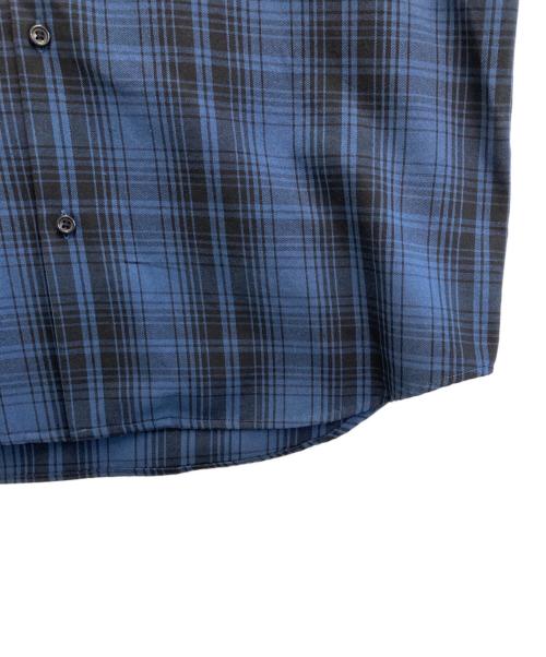 SUPREME（シュプリーム）SUPREME (シュプリーム) Bernadette Corporation　 (バーナデット コーポレーション) S/S Work Shirts ブルー サイズ:SIZE Mの古着・服飾アイテム