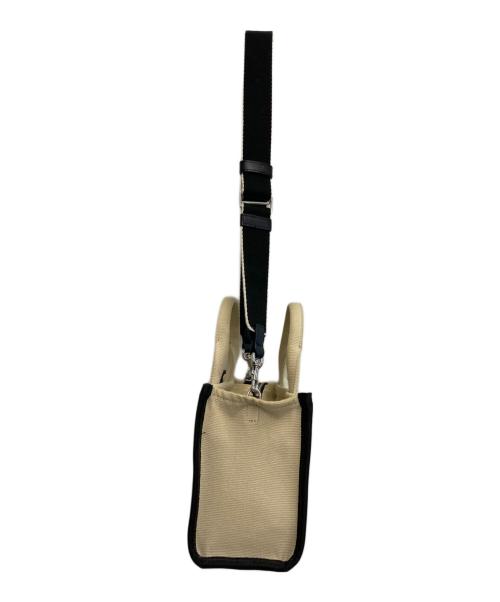 MARC JACOBS（マークジェイコブス）MARC JACOBS (マークジェイコブス) THE JACQUARD SMALL / MINI TOTE BAG アイボリーの古着・服飾アイテム