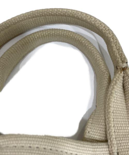 MARC JACOBS（マークジェイコブス）MARC JACOBS (マークジェイコブス) THE JACQUARD SMALL / MINI TOTE BAG アイボリーの古着・服飾アイテム