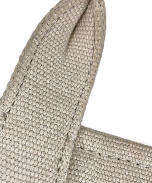 MARC JACOBS（マークジェイコブス）MARC JACOBS (マークジェイコブス) THE JACQUARD SMALL / MINI TOTE BAG アイボリーの古着・服飾アイテム