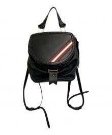 BALLY（バリー）の古着「2WAYﾘｭｯｸ HARRYET MD.TR」｜ブラック