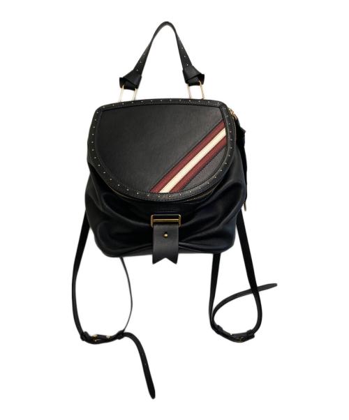 BALLY（バリー）BALLY (バリー) 2WAYﾘｭｯｸ HARRYET MD.TR ブラックの古着・服飾アイテム