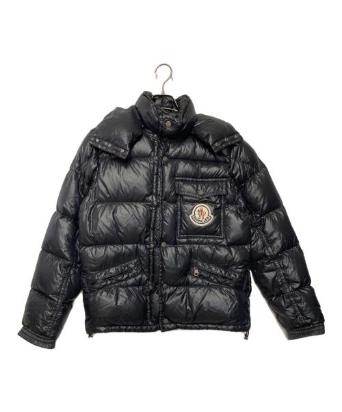 MONCLER（モンクレール）MONCLER (モンクレール) K2 ダウンジャケット ブラック サイズ:2の古着・服飾アイテム