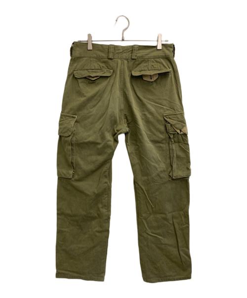 French Army（フランス軍）French Army (フランス軍) M-47 カーゴパンツ オリーブ サイズ:SIZE 23の古着・服飾アイテム