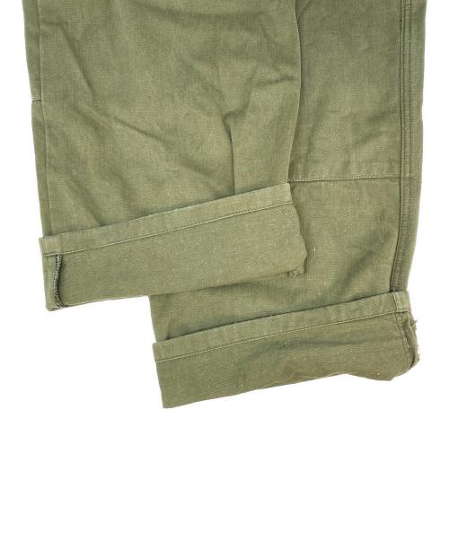French Army（フランス軍）French Army (フランス軍) M-47 カーゴパンツ オリーブ サイズ:SIZE 23の古着・服飾アイテム