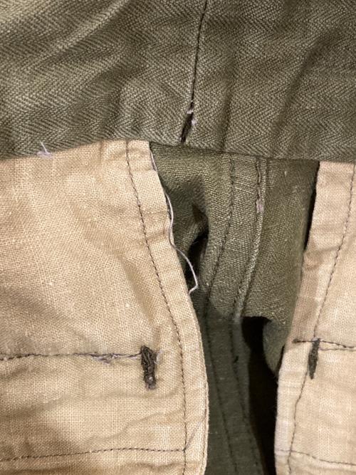 French Army（フランス軍）French Army (フランス軍) M-47 カーゴパンツ オリーブ サイズ:SIZE 23の古着・服飾アイテム