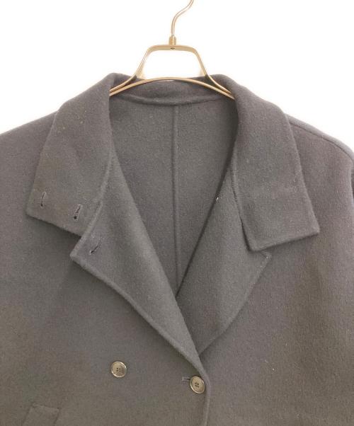 SLOBE IENA（スローブ イエナ）SLOBE IENA (スローブ イエナ) souple wool ダブルフェイススタンドコート ネイビー サイズ:SIZE Freeの古着・服飾アイテム