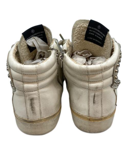 GOLDEN GOOSE（ゴールデングース）GOLDEN GOOSE (ゴールデングース) SLIDE ハイカットスニーカー ホワイト サイズ:36の古着・服飾アイテム