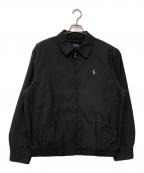 POLO RALPH LAURENポロ・ラルフローレン）の古着「スイングトップ」｜ブラック