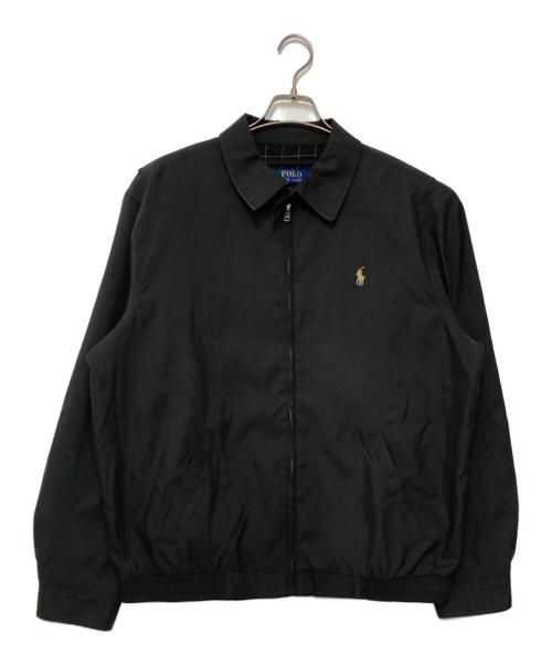 POLO RALPH LAUREN（ポロ・ラルフローレン）POLO RALPH LAUREN (ポロ・ラルフローレン) スイングトップ ブラック サイズ:Ｌの古着・服飾アイテム