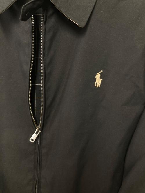 POLO RALPH LAUREN（ポロ・ラルフローレン）POLO RALPH LAUREN (ポロ・ラルフローレン) スイングトップ ブラック サイズ:Ｌの古着・服飾アイテム