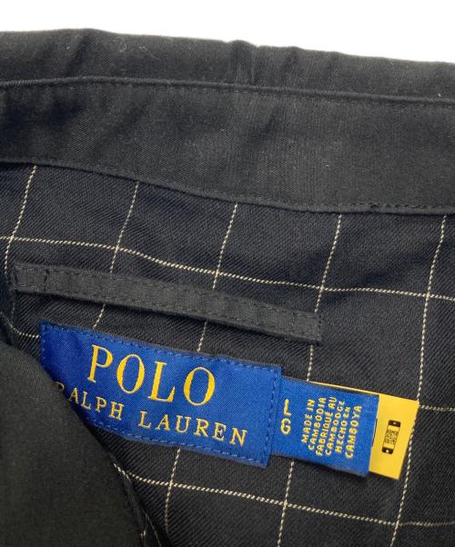 POLO RALPH LAUREN（ポロ・ラルフローレン）POLO RALPH LAUREN (ポロ・ラルフローレン) スイングトップ ブラック サイズ:Ｌの古着・服飾アイテム