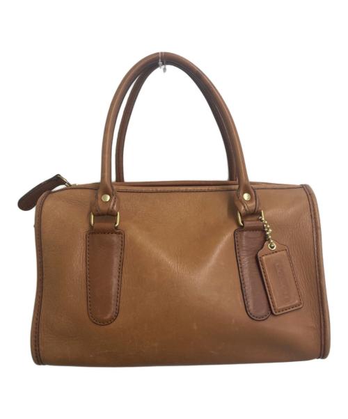 COACH（コーチ）COACH (コーチ) レザーハンドバッグ ブラウンの古着・服飾アイテム