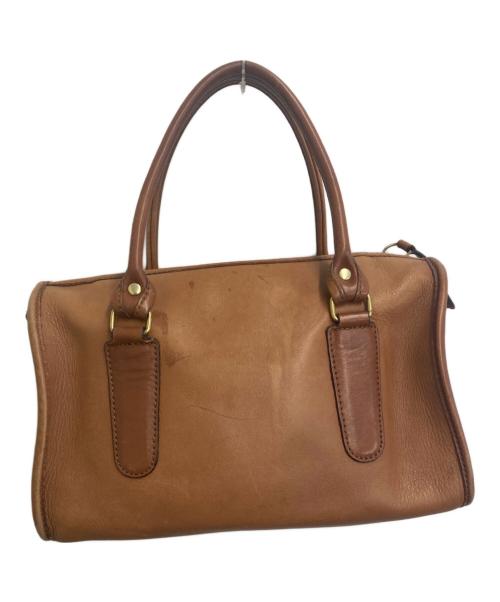 COACH（コーチ）COACH (コーチ) レザーハンドバッグ ブラウンの古着・服飾アイテム