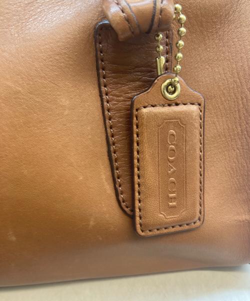 COACH（コーチ）COACH (コーチ) レザーハンドバッグ ブラウンの古着・服飾アイテム