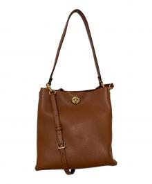 COACH（コーチ）の古着「チャーリー ショルダーバッグ」｜ブラウン