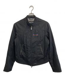 EMPORIO ARMANI（エンポリオ アルマーニ）の古着「スイングトップ」｜ブラック