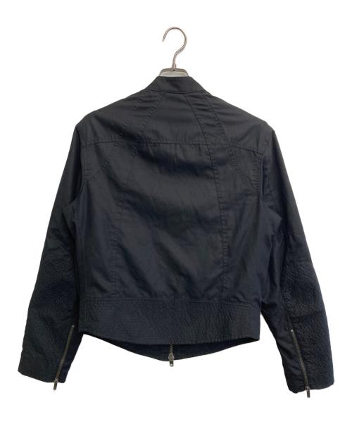 EMPORIO ARMANI（エンポリオ アルマーニ）EMPORIO ARMANI (エンポリオ アルマーニ) スイングトップ ブラック サイズ:SIZE Mの古着・服飾アイテム