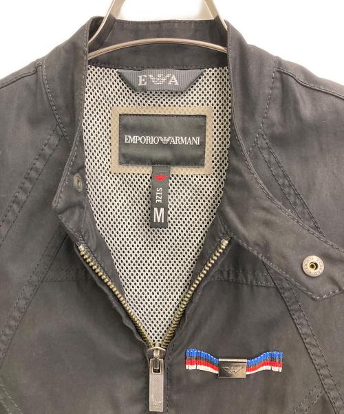 EMPORIO ARMANI（エンポリオ アルマーニ）EMPORIO ARMANI (エンポリオ アルマーニ) スイングトップ ブラック サイズ:SIZE Mの古着・服飾アイテム