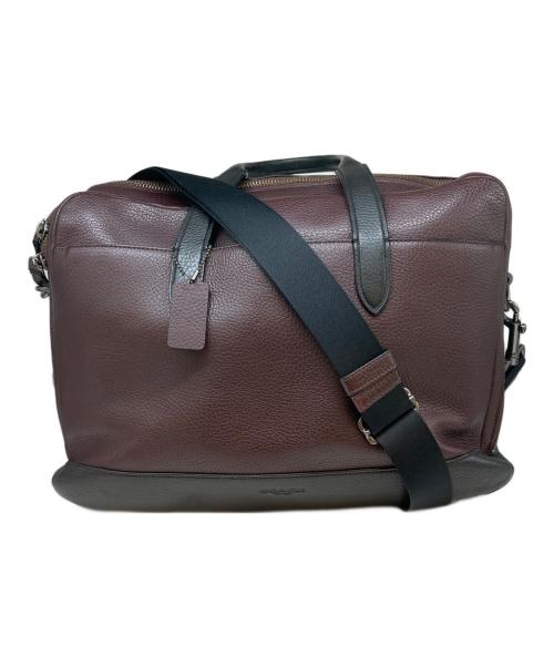 COACH（コーチ）COACH (コーチ) ブリーフケース ボルドーの古着・服飾アイテム