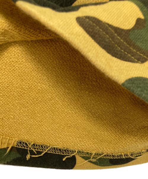 A BATHING APE（アベイシングエイプ）A BATHING APE (アベイシングエイプ) 1ST CAMO SHARK SWEAT SHORTS ブラウン×カーキ サイズ:2XLの古着・服飾アイテム
