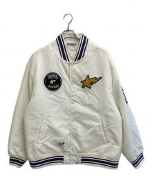 BAPESTA（ベイプスタ）の古着「VARSITY JACKET」｜ホワイト×ネイビー