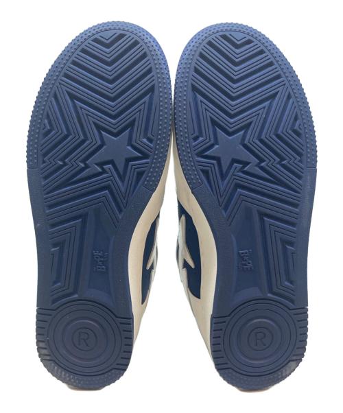 A BATHING APE（アベイシングエイプ）A BATHING APE (アベイシングエイプ) BAPE STA #6 ホワイト×ネイビー サイズ:US10の古着・服飾アイテム
