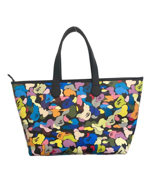 A BATHING APE（アベイシングエイプ）A BATHING APE (アベイシングエイプ) MULTI CAMO TOTE BAG マルチカラーの古着・服飾アイテム