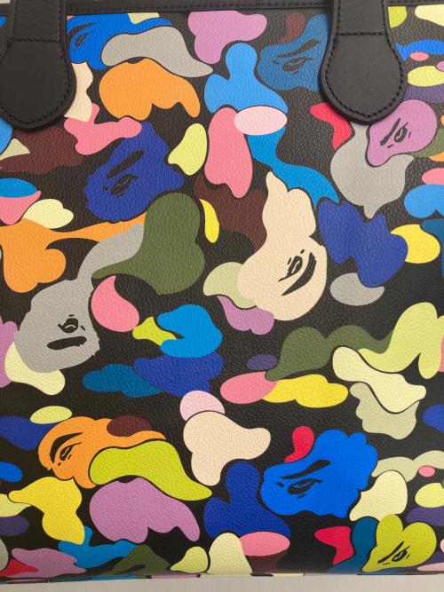 A BATHING APE（アベイシングエイプ）A BATHING APE (アベイシングエイプ) MULTI CAMO TOTE BAG マルチカラーの古着・服飾アイテム