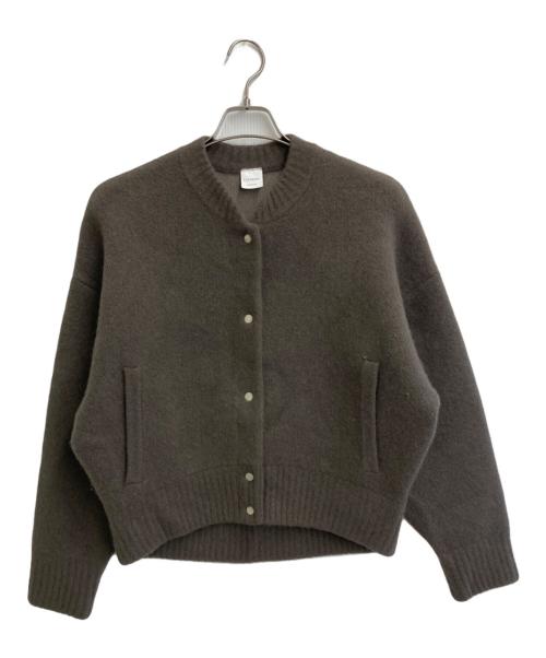 ELENDEEK（エレンディーク）ELENDEEK (エレンディーク) CNラクーン ミックス ブルゾン ブラウン サイズ:SIZE Freeの古着・服飾アイテム