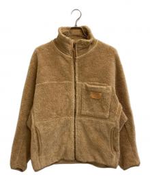 beautiful people（ビューティフルピープル）の古着「cotton garment dye boa blouson」｜ベージュ