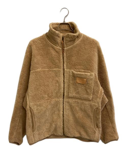 beautiful people（ビューティフルピープル）beautiful people (ビューティフルピープル) cotton garment dye boa blouson ベージュ サイズ:SIZE 38の古着・服飾アイテム