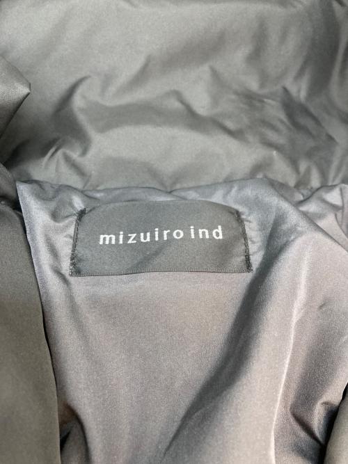 mizuiro-ind（ミズイロインド）mizuiro-ind (ミズイロインド) フードショートダウンジャケット ブラック サイズ:SIZE Freeの古着・服飾アイテム