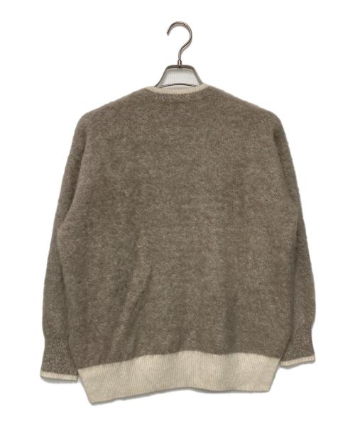 UNITED ARROWS（ユナイテッドアローズ）UNITED ARROWS (ユナイテッドアローズ) フォックスカシミヤ クルーネック ニット ベージュ サイズ:-の古着・服飾アイテム