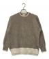 UNITED ARROWS（ユナイテッドアローズ）の古着「フォックスカシミヤ クルーネック ニット」｜ベージュ