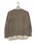 UNITED ARROWS (ユナイテッドアローズ) フォックスカシミヤ クルーネック ニット ベージュ サイズ:-：9000円