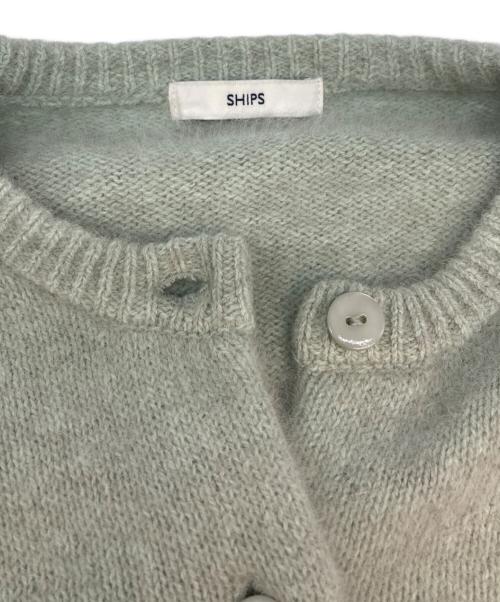SHIPS（シップス）SHIPS (シップス) フォックス クルーネック ニット カーディガン グリーン サイズ:SIZE Freeの古着・服飾アイテム