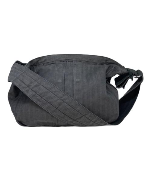 PORTER（ポーター）PORTER (ポーター) SANFORIZED HERRINGBONE  SHOULDER BAG ブラウンの古着・服飾アイテム