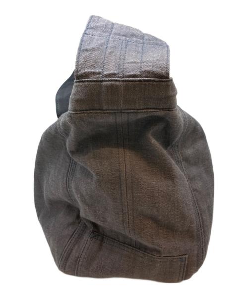 PORTER（ポーター）PORTER (ポーター) SANFORIZED HERRINGBONE  SHOULDER BAG ブラウンの古着・服飾アイテム
