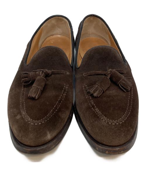 Crockett & Jones（クロケット＆ジョーンズ）Crockett & Jones (クロケット＆ジョーンズ) CAVENDISH 3 タッセルローファー ブラウン サイズ:SIZE 7 1/2Eの古着・服飾アイテム