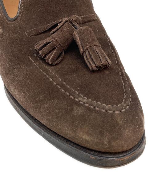 Crockett & Jones（クロケット＆ジョーンズ）Crockett & Jones (クロケット＆ジョーンズ) CAVENDISH 3 タッセルローファー ブラウン サイズ:SIZE 7 1/2Eの古着・服飾アイテム