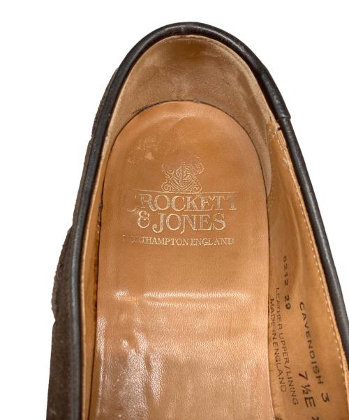 Crockett & Jones（クロケット＆ジョーンズ）Crockett & Jones (クロケット＆ジョーンズ) CAVENDISH 3 タッセルローファー ブラウン サイズ:SIZE 7 1/2Eの古着・服飾アイテム